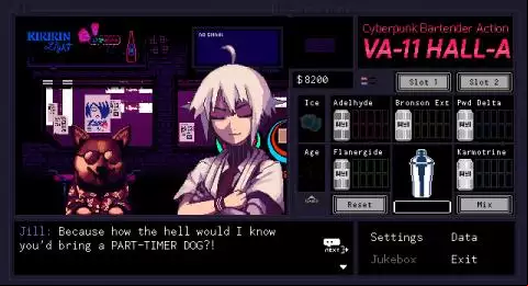 VA-11 Hall-A: Cyberpunk Bartender Action